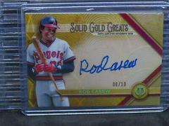 Rod Carew [Red] #GGA-RC Baseball Cards 2022 Topps Tribute Solid Gold Greats Autographs Prices
