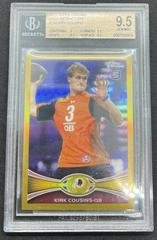 Kirk Cousins [Gold Refractor] #146 Football Cards 2012 Topps Chrome Prices