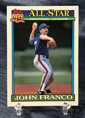 John Franco #407 Baseball Cards 1991 Topps Tiffany Prices