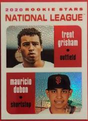 Trent Grisham, Mauricio Dubon [White Border] Baseball Cards 2020 Topps Heritage Prices