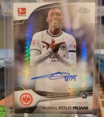 Randal Kolo Muani [Prism] #BCA-RKM Soccer Cards 2022 Topps Chrome Bundesliga Autographs Prices
