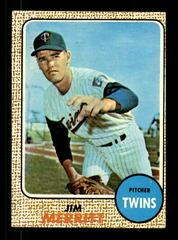 Jim Merritt #64 Baseball Cards 1968 Topps Milton Bradley Prices