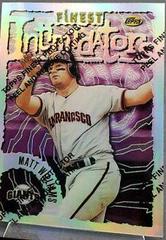 Matt Williams [Refractor] Baseball Cards 1996 Finest Prices