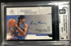 Richard Hamilton Basketball Cards 2003 SP Authentic Signatures Prices