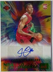 Christian Koloko [Green] #RI-CKL Basketball Cards 2022 Panini Hoops Rookie Ink Autographs Prices