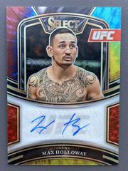 Max Holloway [Tie Dye Prizms] Ufc Cards 2021 Panini Select UFC Signatures Prices
