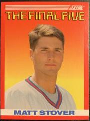 Matt Stover Football Cards 1990 Panini Score The Final Five Prices
