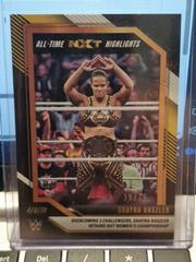 Shayna Baszler [Black and Gold] Wrestling Cards 2022 Panini NXT WWE All Time Highlights Prices