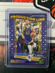 Stephen Curry [Gold] Basketball Cards 2022 Panini Donruss Production Line Prices