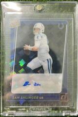 Sam Ehlinger [Autograph Holo Silver] #100 Football Cards 2021 Panini Clearly Donruss Prices
