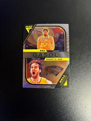 Pau Gasol [Silver] #2 Basketball Cards 2022 Panini Flux Hall Influx Prices