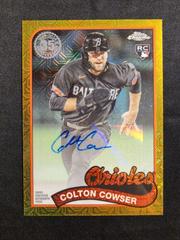Colton Cowser [Gold] #89BA-CC Baseball Cards 2024 Topps 1989 Autograph Prices