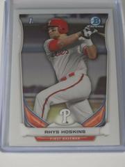 Rhys Hoskins [Chrome] #CDP122 Baseball Cards 2014 Bowman Draft Picks Prices