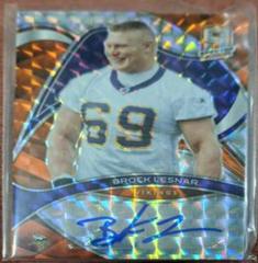 Brock Lesnar [Orange] #SIG-BLE Football Cards 2022 Panini Spectra Signatures Prices