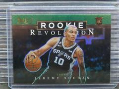 Jeremy Sochan [Green] #22 Basketball Cards 2022 Panini Select Rookie Revolution Prices