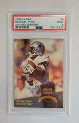 Michael Irvin #6 Football Cards 1992 Ultra Award Winners Prices