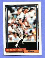 Andy Allanson #167 Baseball Cards 1992 Topps Prices