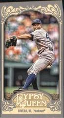 Mariano Rivera [Mini Pitching] Baseball Cards 2012 Topps Gypsy Queen Prices