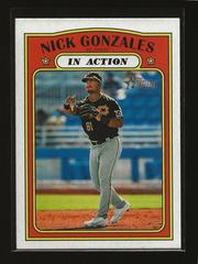 Nick Gonzales #187 Baseball Cards 2021 Topps Heritage Minor League Prices