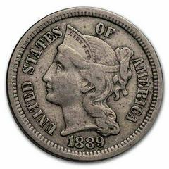 1889 Coins Three Cent Nickel Prices