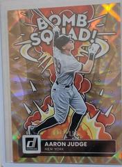 Aaron Judge [Gold] #BS-6 Baseball Cards 2022 Panini Donruss Bomb Squad Prices