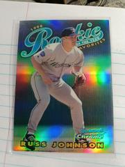 Russ Johnson [R.o.y. favorites refractor] #Roy6 Baseball Cards 1998 Bowman Chrome Prices