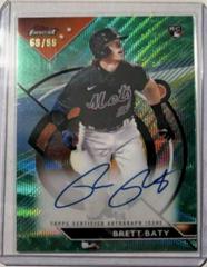 Brett Baty [Green Wave] Baseball Cards 2023 Topps Finest Autographs Prices