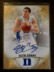 Seth Curry [Autograph] Basketball Cards 2013 SP Authentic Prices