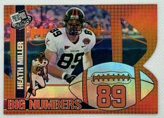 Heath Miller Football Cards 2005 Press Pass Big Numbers Prices