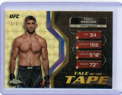 Beneil Dariush #TFT-11 Ufc Cards 2024 Topps Chrome UFC Tale of the Tape Prices