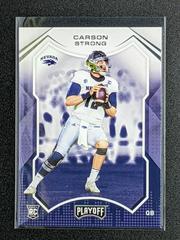 Carson Strong #4 Football Cards 2022 Panini Chronicles Draft Picks Playoff Prices