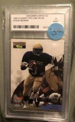 Steve McNair Football Cards 1995 Pro Line Grand Gainers Prices