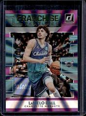 LaMelo Ball [Pink Laser] #12 Basketball Cards 2022 Panini Donruss Franchise Features Prices