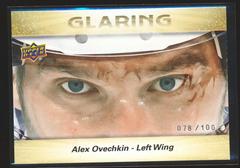 Alex Ovechkin [Gold] #GL-1 Hockey Cards 2023 Upper Deck Glaring Prices