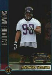 Anthony Weaver #126 Football Cards 2002 Bowman Chrome Prices