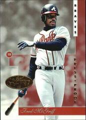 Fred McGriff [Gold Press Proof] Baseball Cards 1996 Leaf Signature Prices