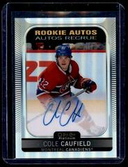Cole Caufield [Rainbow] #R-CC Hockey Cards 2021 O-Pee-Chee Rookie Autographs Prices