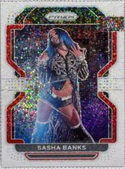 Sasha Banks [White Sparkle Prizm] Wrestling Cards 2022 Panini Prizm WWE Prices