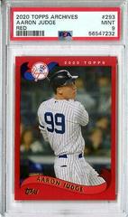 Aaron Judge [Red] #293 Baseball Cards 2020 Topps Archives Prices