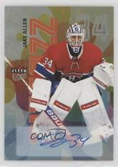 Jake Allen [Autograph] Hockey Cards 2021 Ultra Pizzazz Prices