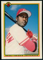 Reggie Jefferson #51 Baseball Cards 1990 Bowman Tiffany Prices