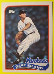 Dave Eiland #8 Baseball Cards 1989 Topps Tiffany Prices