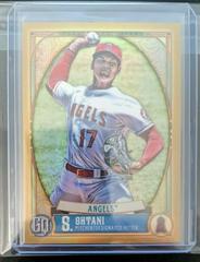 Shohei Ohtani [Gold Refractor] #47 Baseball Cards 2021 Topps Gypsy Queen Chrome Box Toppers Prices