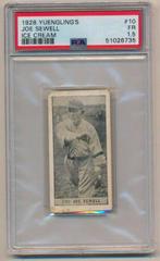 Joe Sewell #10 Baseball Cards 1928 Yuengling's Ice Cream Prices