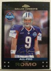Tony Romo Football Cards 2007 Topps Chrome Prices