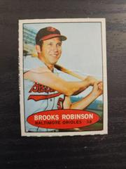 Brooks Robinson [Hand Cut] Baseball Cards 1971 Bazooka No Number Prices