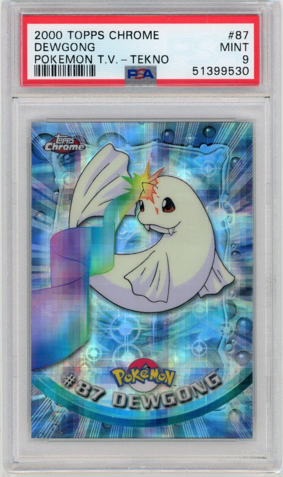 Dewgong [Tekno] #87 Pokemon 2000 Topps Chrome