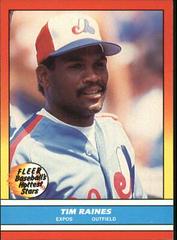 Tim Raines Baseball Cards 1988 Fleer Hottest Stars Prices