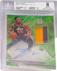 Donovan Mitchell [Autograph Jersey Neon Green] Basketball Cards 2017 Panini Spectra Prices