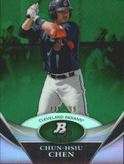 Chun Hsiu Chen [Gold Refractor] #BPP79 Baseball Cards 2011 Bowman Platinum Prospects Prices